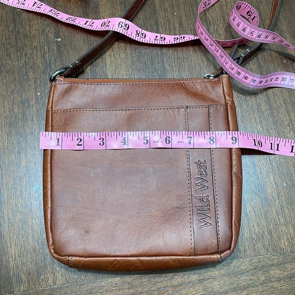Wild West Brown Leather Bag